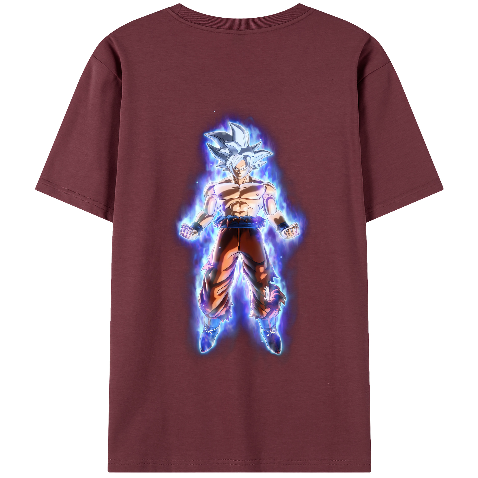 （画像用） ドラゴンボール 孫悟空（そん ごくう）Son Goku カカロット DRAGON BALL Kakarotto 綿100％半袖Tシャツ（背面プリント）